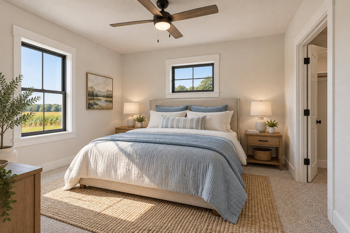The Bluebell — 30x40 Barndominium Plan, 3 Bed, 2 Bath, 1,200 Sq Ft