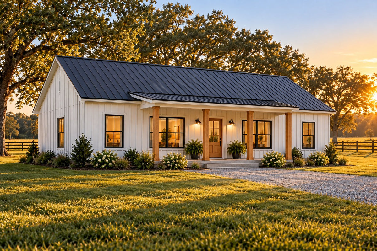 The Homestead — 30x50 Barndominium Plan, 3 Bed, 2 Bath, 1,500 Sq Ft