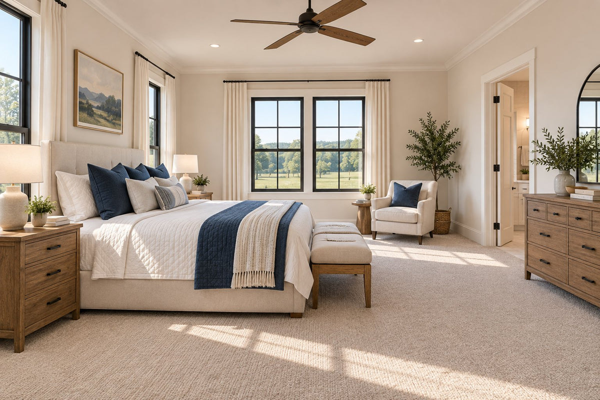 The Wraparound — L-Shaped Farmhouse Barndominium Plan, 3 Bed + Office, 2 Bath, 2,000 Sq Ft